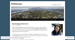 Desktop Screenshot of pebblekeeper.com